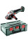 Кутова шліфувальна машина акумуляторна WB 18 LTX BL 15-125 METABO (601730840)