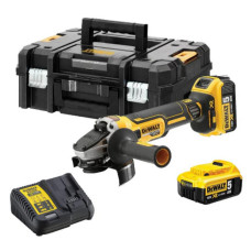 Кутова шліфувальна машина акумуляторна DCG405P2 DeWALT (DCG405P2)