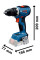 Шурупокрут акумуляторний GSR 18V-65 BOSCH (06019N3200)
