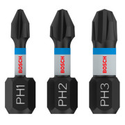 PRO Impact Control PH1/PH2/PH3 біти 25 мм, 3шт (2608522470)