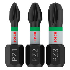 PRO Impact Control PZ1/PZ2/PZ3 біти 25 мм, 3шт (2608522471)