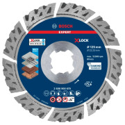 Алмазний диск X-LOCK Multi Material 125 x 22,23 x 2,4 x 12 mm (2608900670)