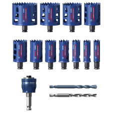 Набір універсальних коронок Tough Material 14pc Set 20/22/25/32/35/40/44/51/60/64/76 (2608900447)