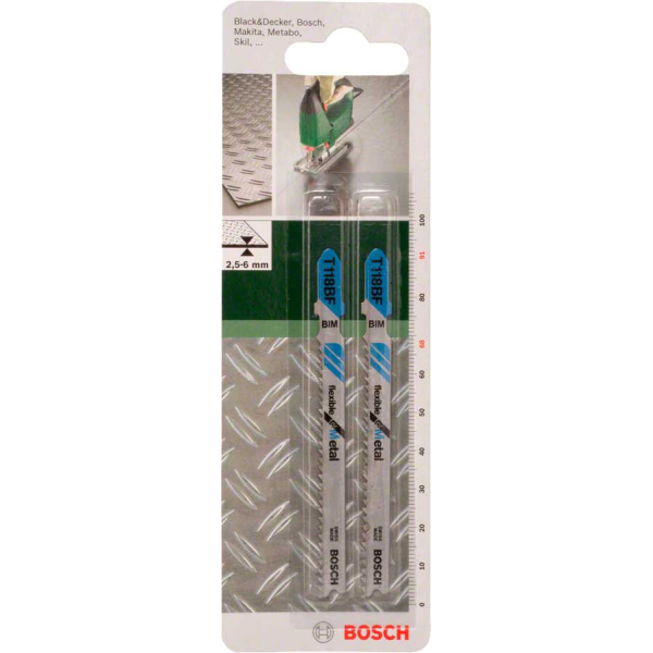 Пиляльне полотно Bosch BiM, T 118 BF, 91 мм, 2 шт (2609256734)
