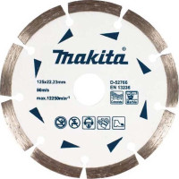Алмазний диск по бетону та мармуру сегмент 125x22.23 мм (D-52766)