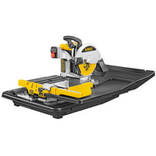 Плиткоріз настільний мережевий DeWALT, 1600 Вт, діаметр диска 250х25.4 мм, частота обертання 4200 об/хв, вага 32 кг (D24000)
