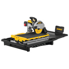 Плиткоріз настільний мережевий DeWALT, 1600 Вт, діаметр диска 250х25.4 мм, частота обертання 4200 об/хв, вага 45 кг (D36000)