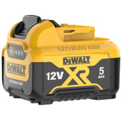 Акумуляторна батарея DeWALT, 12 В, 5 Аг, час зарядки 50 хв, вага 0.42 кг. Літій-іонна (DCB126)