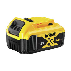Акумуляторна батарея DeWALT, 18 В, 5 Ач, час зарядки 50 хв, вага 0.65 кг (DCB184)