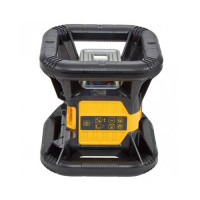 Рівень лазерний ротаційний DeWALT, 18В XR Li-Ion, червоний промінь, вага 4.5 кг, 1 акумулятор 2 Аг, ЗП, валіза (DCE079D1R)