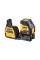 Рівень лазерний лінійний DeWALT, 10.8/12/18 В XR Li-Ion, зелений промінь, 2 промені, вага комплекту 3.6 кг, без акумулятора і зарядного пристрою, лазерна мішень, кронштейн для настінного монтажа, TSTAK (DCE088NG18)