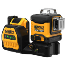Рівень лазерний лінійний DeWALT, 10.8/12/18 В XR Li-Ion, зелений промінь, вага комплекту 4.5 кг, 1 акумулятор 18 В XR Li-Ion 2 Аг, ЗП, лазерна мішень, кронштейн для настінного монтажа, TSTAK (DCE089D1G18)