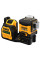 Рівень лазерний лінійний DeWALT, 10.8/12/18 В XR Li-Ion, зелений промінь, вага комплекту 4.5 кг, 1 акумулятор 18 В XR Li-Ion 2 Аг, ЗП, лазерна мішень, кронштейн для настінного монтажа, TSTAK (DCE089D1G18)