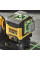 Рівень лазерний лінійний DeWALT, 10.8/12/18 В XR Li-Ion, зелений промінь, вага комплекту 3.8 кг, без акумулятора і зарядного пристрою, лазерна мішень, кронштейн для настінного монтажа, TSTAK (DCE089NG18)