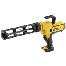 Пістолет акумуляторний для герметиків DeWALT, 18В XR Li-lon, контейнер 300 мл, вага 1.8 кг, без акумуляторів та ЗП (DCE560N)