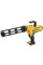 Пістолет акумуляторний для герметиків DeWALT, 18В XR Li-lon, контейнер 300 мл, вага 1.8 кг, без акумуляторів та ЗП (DCE560N)