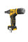 Заклепочник DeWALT, безщітковий, 18 В XR Li-Ion, 10 Кілоньютонів, діаметр заклепки 2.4-4.8 мм, швидкість стягування 1.36 сек., вага 1.65 кг, без акумулятора і зарядного пристрою, валіза TSTAK, носові наконечники 2.4, 3.2, 4, 4.8 мм (DCF403NT)
