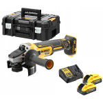 Кутова шліфувальна машина акумуляторна DCG405H2T DeWALT (DCG405H2T)