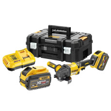 Кутова шліфувальна машина акумуляторна DCG418X2 DeWALT (DCG418X2)