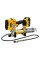 Пістолет масляний акумуляторний DeWALT, 18В XR Li-ion, швидкість подачі 147.87 мл/хв, вага 3.63 кг, 1 акумулятор 4 Аг, ЗП, валіза (DCGG571M1)