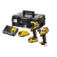 Комплект інструментів акумуляторних DCK2062D2T DeWALT (DCK2062D2T)