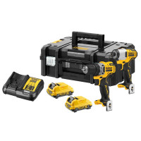 Комплект інструментів акумуляторних DCK2110L2T DeWALT (DCK2110L2T)
