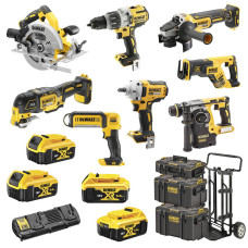 Комплект інструментів акумуляторних  DeWALT (DCK856P4)