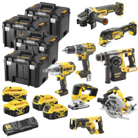 Комплект інструментів акумуляторних  DeWALT (DCK865P4T)