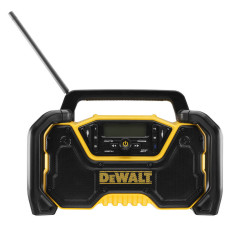 Зарядний пристрій-радіоприймач DeWALT 10.8 В - 54 В, DAB + /FM Stereo, AUX, Bluetooth, USB, вага 3,53 кг (DCR029)