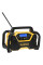 Зарядний пристрій-радіоприймач DeWALT 10.8 В - 54 В, DAB + /FM Stereo, AUX, Bluetooth, USB, вага 3,53 кг (DCR029)