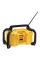 Зарядний пристрій-радіоприймач DeWALT 10.8 В - 54 В, DAB + /FM Stereo, AUX, Bluetooth, USB, вага 3,53 кг (DCR029)