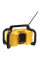 Зарядний пристрій-радіоприймач DeWALT 10.8 В - 54 В, DAB + /FM Stereo, AUX, Bluetooth, USB, вага 3,53 кг (DCR029)
