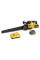 Пила ALLIGATOR акумуляторна DeWALT, 54В XR FLEXVOLT Li-Ion, безщіткова, довжина полотна 430 мм, вага 5.6 кг, 2 акумулятори 6 Аг, ЗП (DCS398T2)