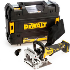 Фрезер ламельний DeWALT безщітковий, XR Li-Ion 18 В, 8000 об/хв, діаметр фрези 102 мм, ширина фрези 4 мм, глибина різання до 20 мм, вага 2.5 кг, валіза TSTAK (DCW682NT)