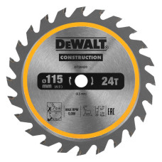 Диск пилковий універсальний 115x9.5x24 DeWALT DT20420 (DT20420)