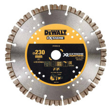 Диск алмазний DeWALT, граніт/цегла/піноблок, 230х2.6х22.23 мм для УШМ и DCS690 (DT40260)