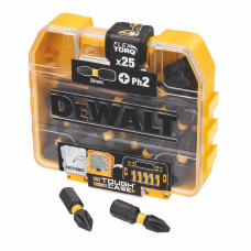 Набір біт DeWALT, EFT, Phillips, Ph2, L = 25 мм, 1 шт, кейс (DT70555T)