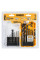 Набір свердел по металу DeWALT Black&Gold HSS-G, 14 шт: 1, 1.5х2, 2х2, 2.5, 3х2, 3.5, 4х2, 5, 6, 8 мм, кейс Tough Case (DT70727)