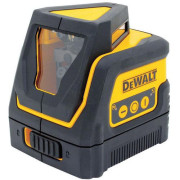 Рівень лазерний лінійний DeWALT, 3 батарейки тип АА, червоний промінь, вага 0.65 кг, валіза (DW0811)