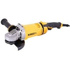 Шліфмашина кутова мережева DeWALT, 2400 Вт, d=180 мм, 8500 об/хв, вага 5.45 кг (DWE4557)