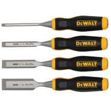Набір стамесок DeWALT, 4 шт: 6,12,18,25 мм. (DWHT0-16063)