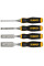 Набір стамесок DeWALT, 4 шт: 6,12,18,25 мм. (DWHT0-16063)