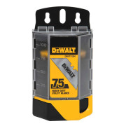 Леза запасні DeWALT для оздоблювальних робіт, трапецевидні, довжина 50 мм, 75 шт. (DWHT11004-7)