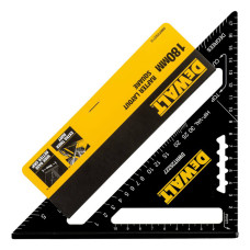 Косинець DeWALT для покрівельних робіт, металевий, 180х180 мм. (DWHT25227-0)