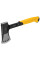 Сокира туристичний DeWALT суцільнометалева, L=360мм, вага сокири у чохліі 990г. (DWHT51387-0)