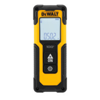 Далекомір лазерний DeWALT, 2 батареї типу ААА, макс. дальність 30 м, похибка +/- 3 мм на 10 м, вага 0.1 кг (DWHT77100)