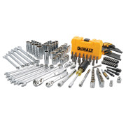 Набір головок, біт, шестигранних та накидних ключів DeWALT, 1/4