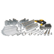 Набір головок, біт, шестигранних та накидних ключів DeWALT, 1/4