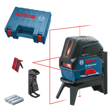 Комбінований лазер Bosch Professional GCL 2-50 в чемодані з приймачем LR 6, тримачем RM 1 (0601066F01)