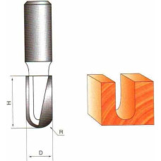 Фреза ГЛОБУС 1012 L110 16x30 пазова галтельна / 1012-L110-16X30-G (1012-L110-16X30-G)